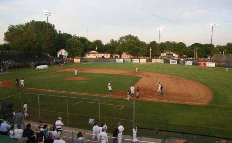 Aerial view of east field