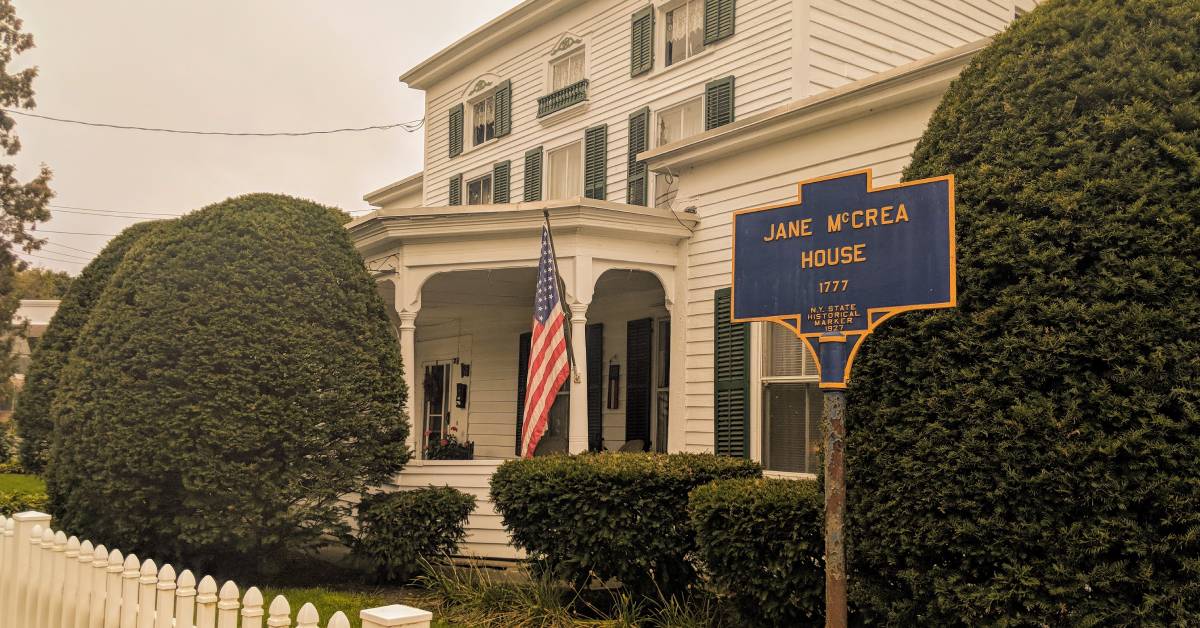 exterior of jane mccrea house