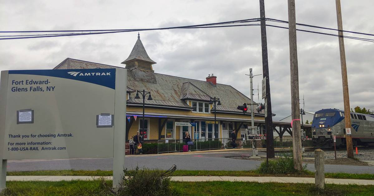 fort edward amtrak station