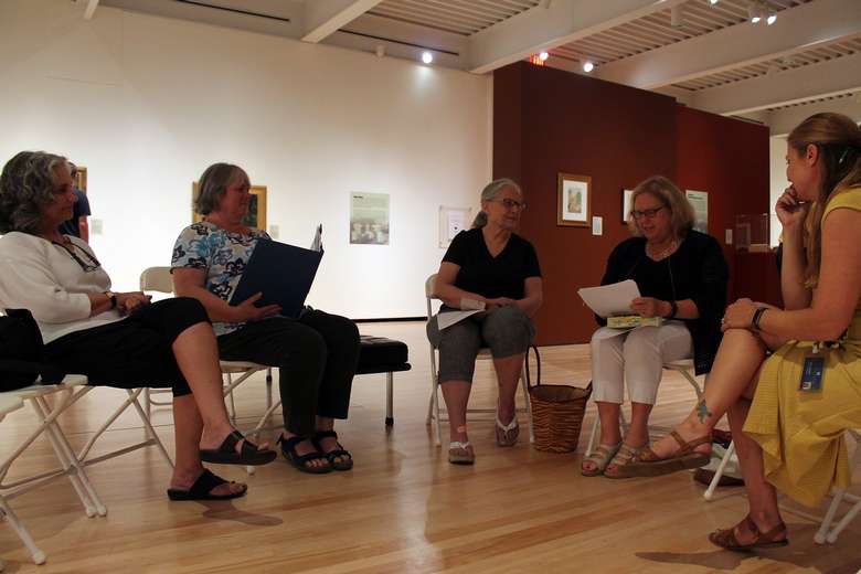 Book Clubs, Volunteer Opportunities, Lectures, Classes, Discussions, Chances to meet the Artists