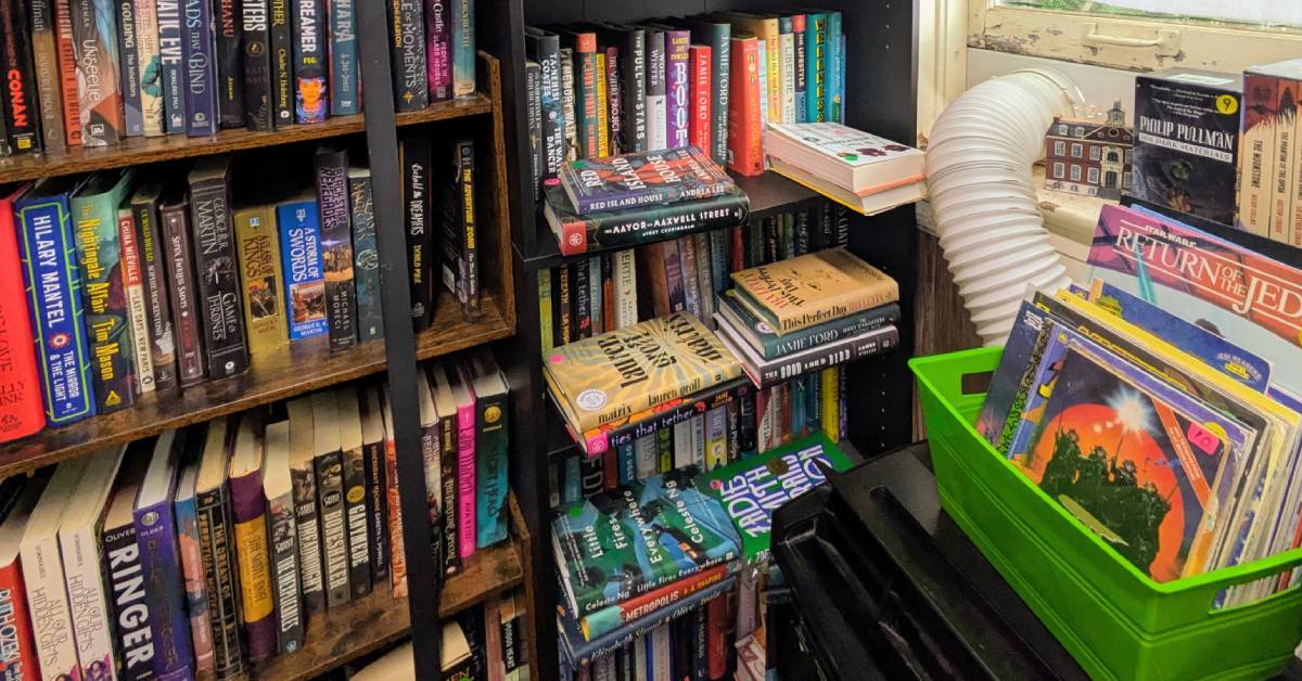 interior of beldame books