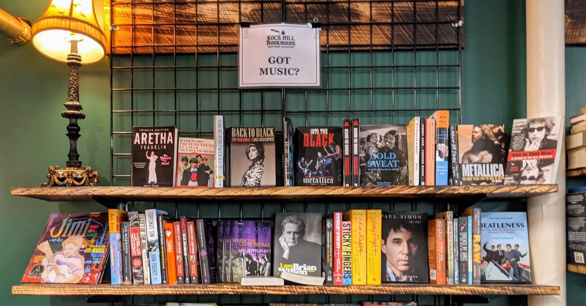 interior of bookhouse and sweetside records