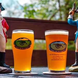 battle hill brewing beer and toy soldiers