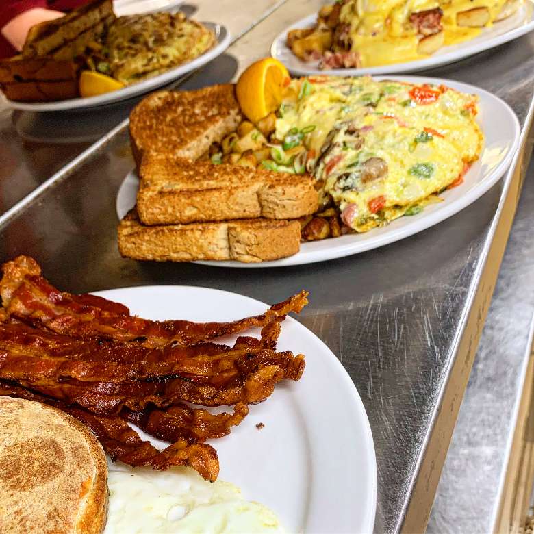 Breakfast served all day