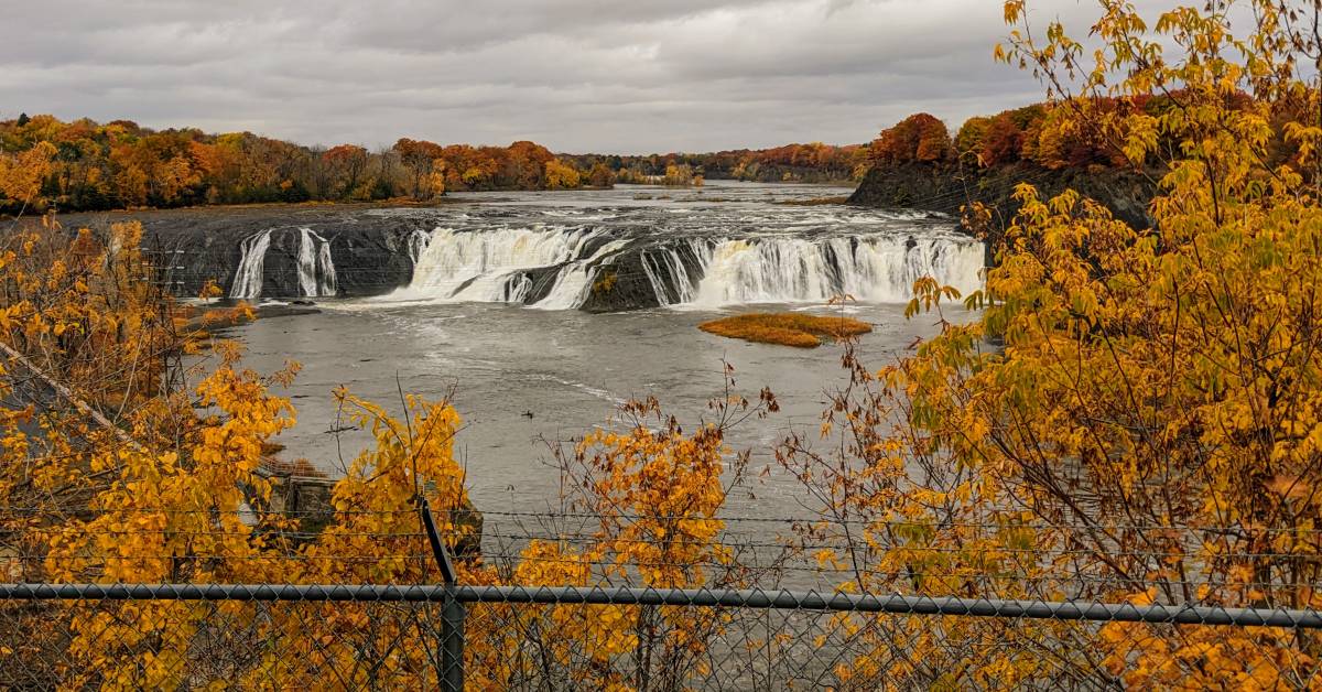 cohoes falls in fall