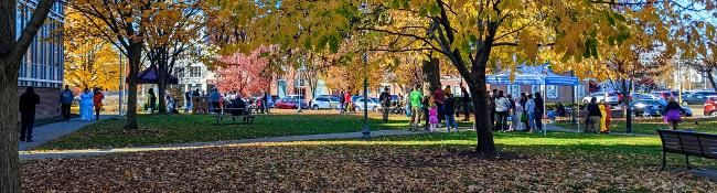 glens falls city park during boo 2 you