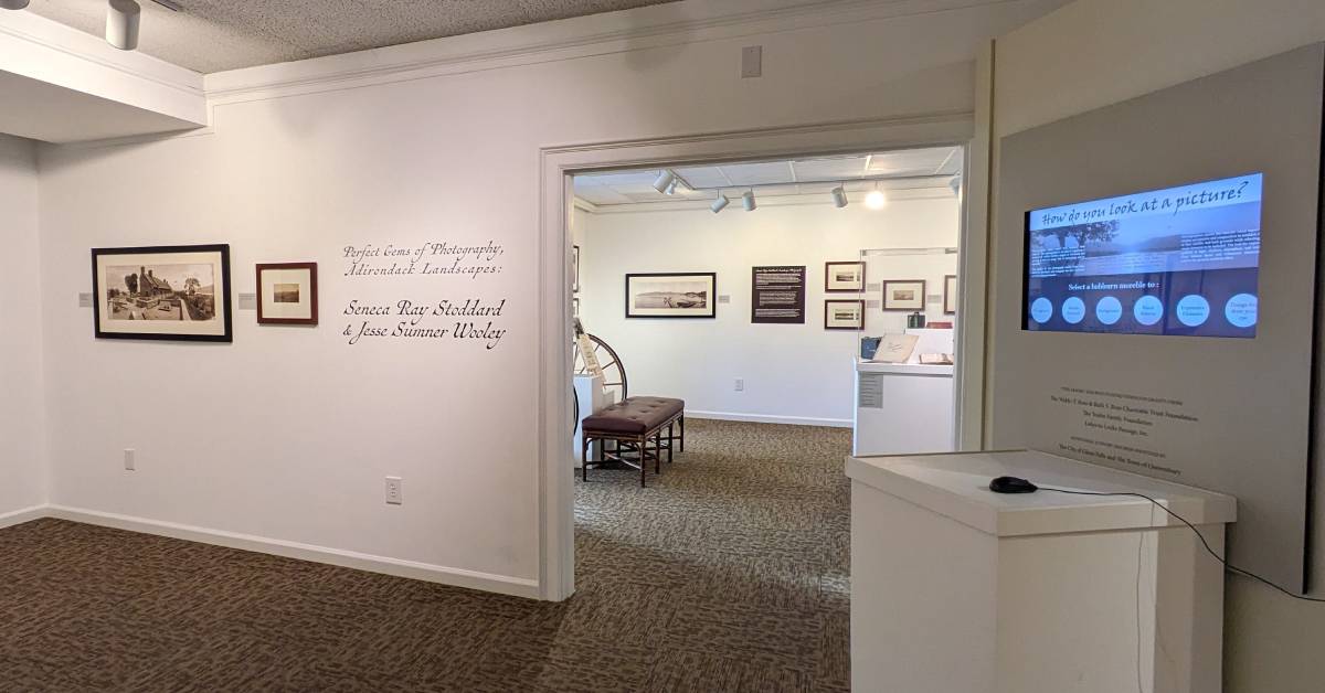interior of the chapman museum