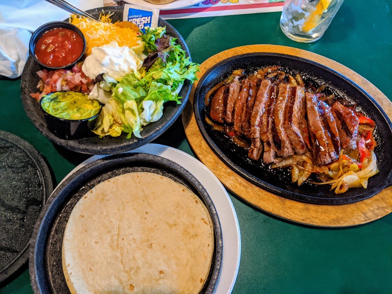 steak fajitas