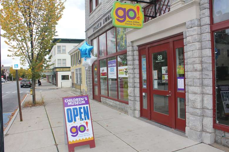 The exterior of our museum.