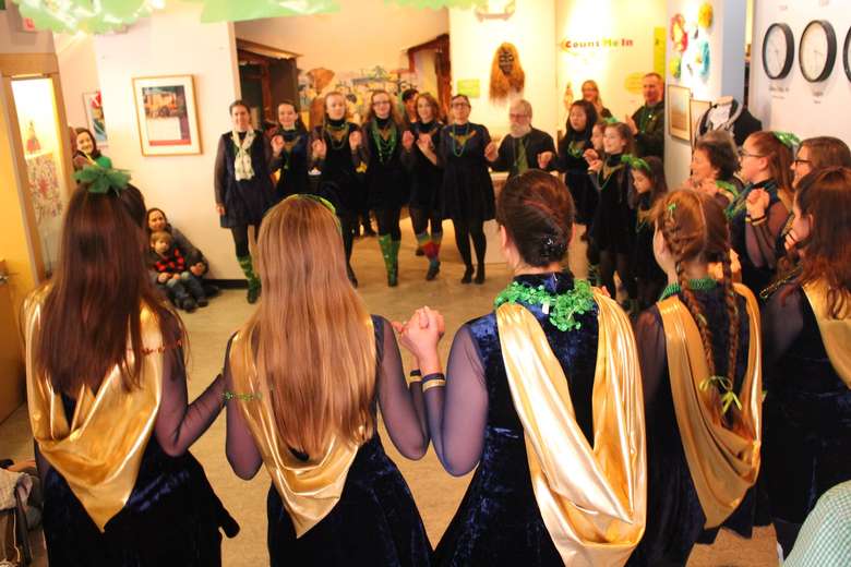 St. Patrick's Day at the museum!