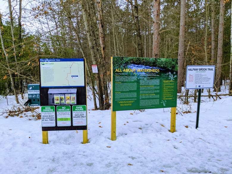 trailhead signs