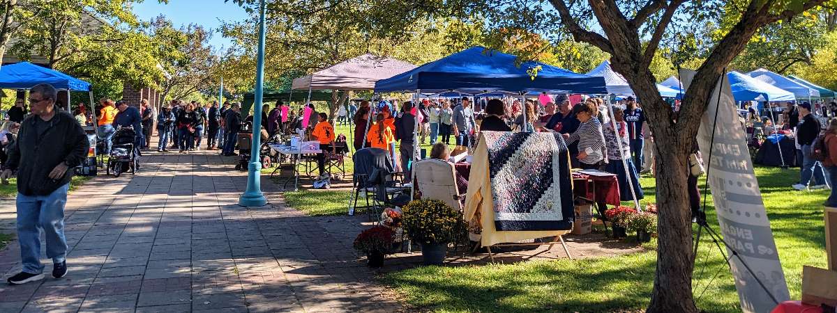 vendors at festival