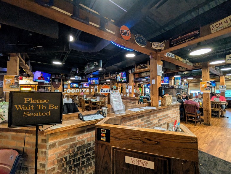interior of o'toole's