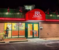 exterior of r&r legacy dispensary in glens falls