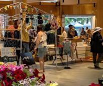 people shopping at glens falls farmers market
