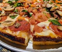 pizza with lots of toppings