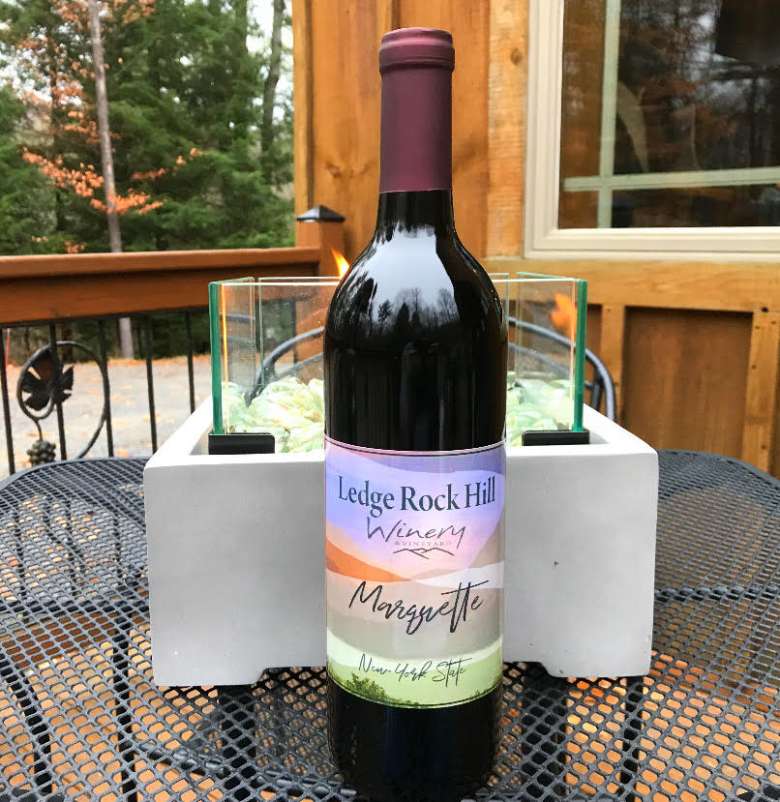 bottle of Marquette wine