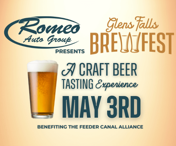 Win a Pair of Tickets to the Glens Falls Brewfest, Sponsored by Romeo Auto Group!